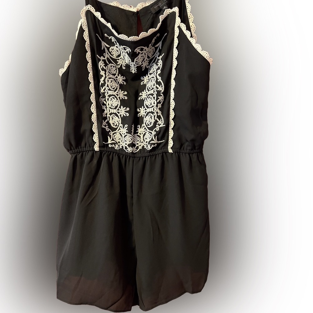 Romeo+Juliet Black Romper M